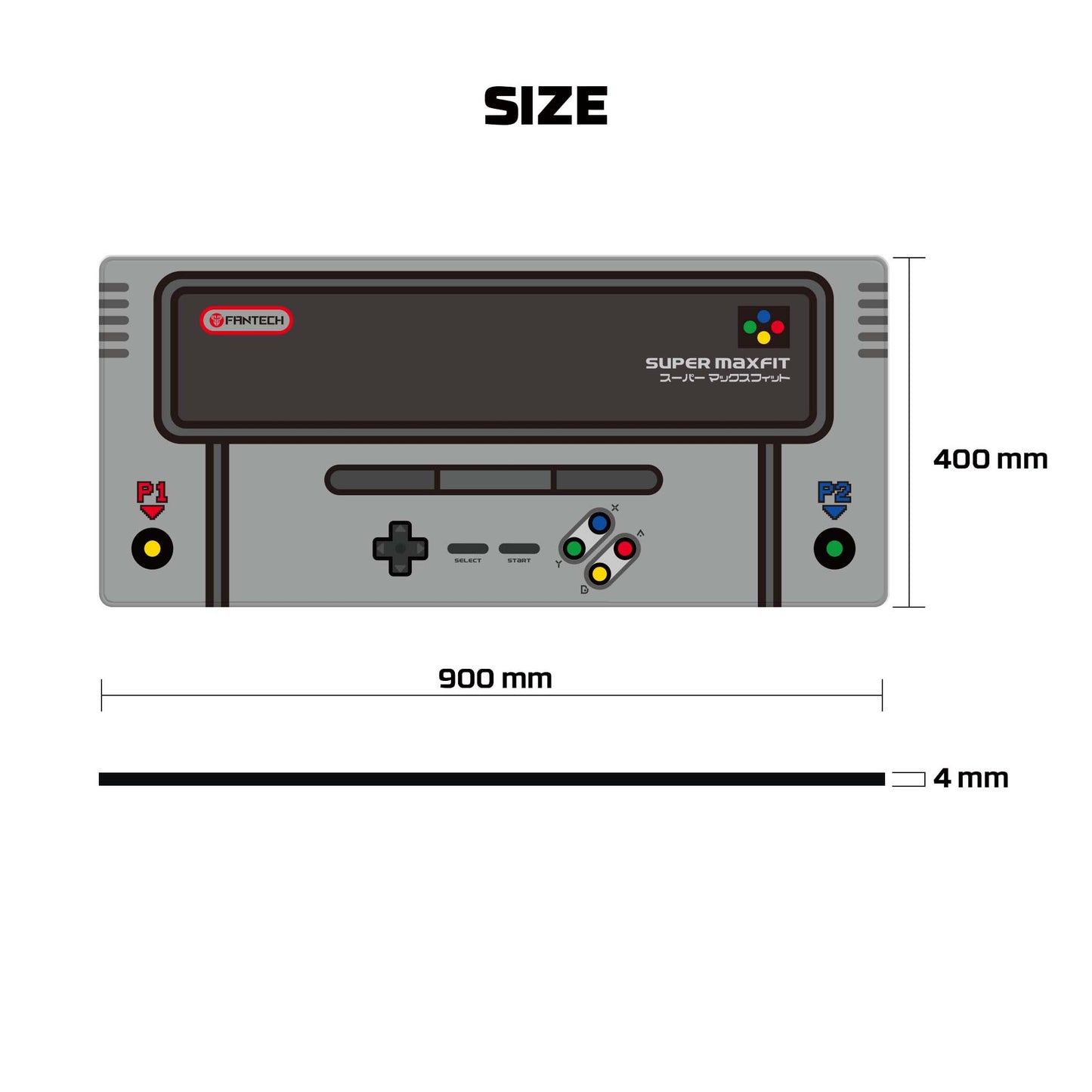 Fantech MP905 Ato Deskmat - Super Maxfit