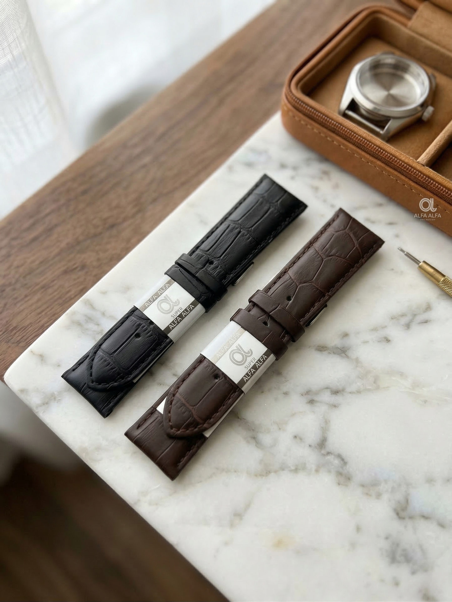 Genuine Leather Watch Strap - SAH223