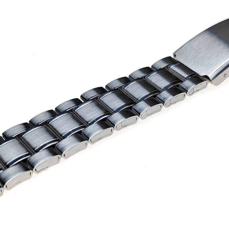 Stainless Steel Watch Strap With Tri Fold Clasp