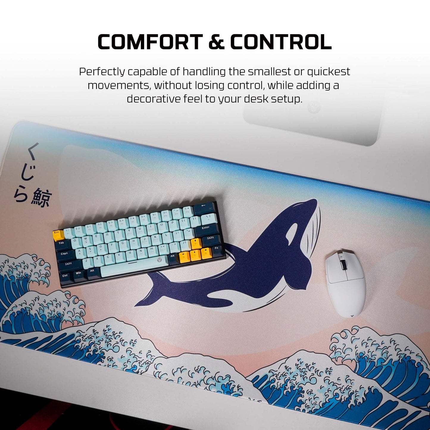 Fantech MP905 Ato Deskmat - Kujira Nami