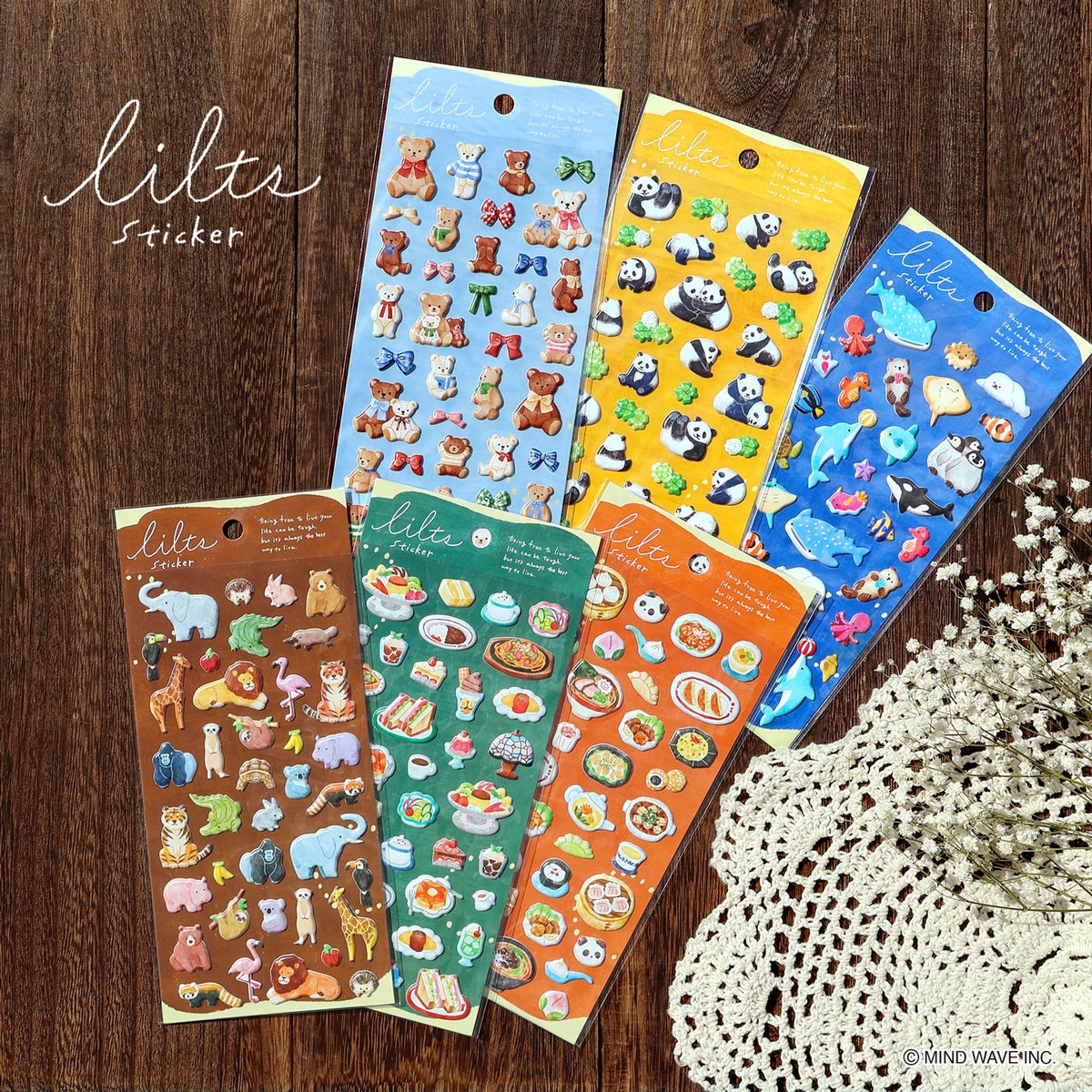 Mind Wave Lilts Sticker - Bear Plush Toy