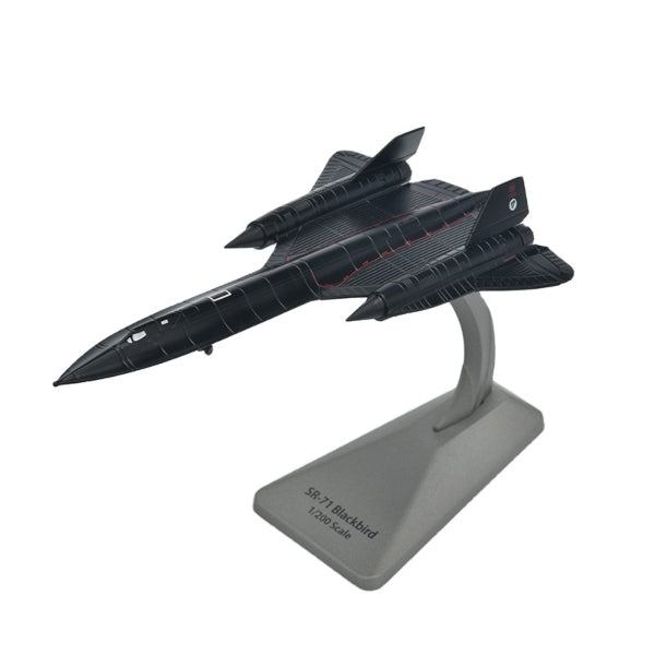 1:200 Scale SR-71 Blackbird Diecast Model Aircraft