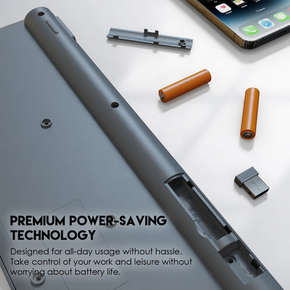 Fantech WK895 GO POP Grey Wireless Office Combo