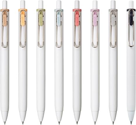 uni-ball one 0.38mm FIKA COLOR 8-Color Set
