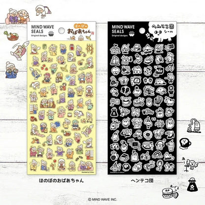 Mind Wave Sticker - Henteko-Dan