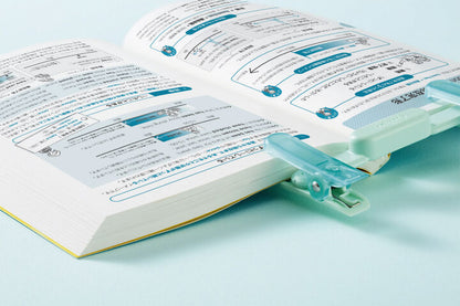 KOKUYO Campus Compact Portable Book Clip - Green