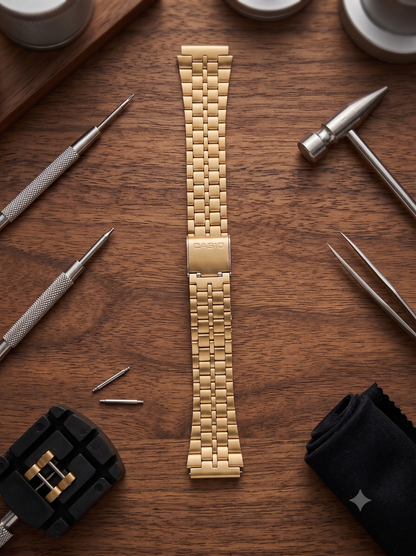 Casio A159WGEA Original Gold Replacement Band