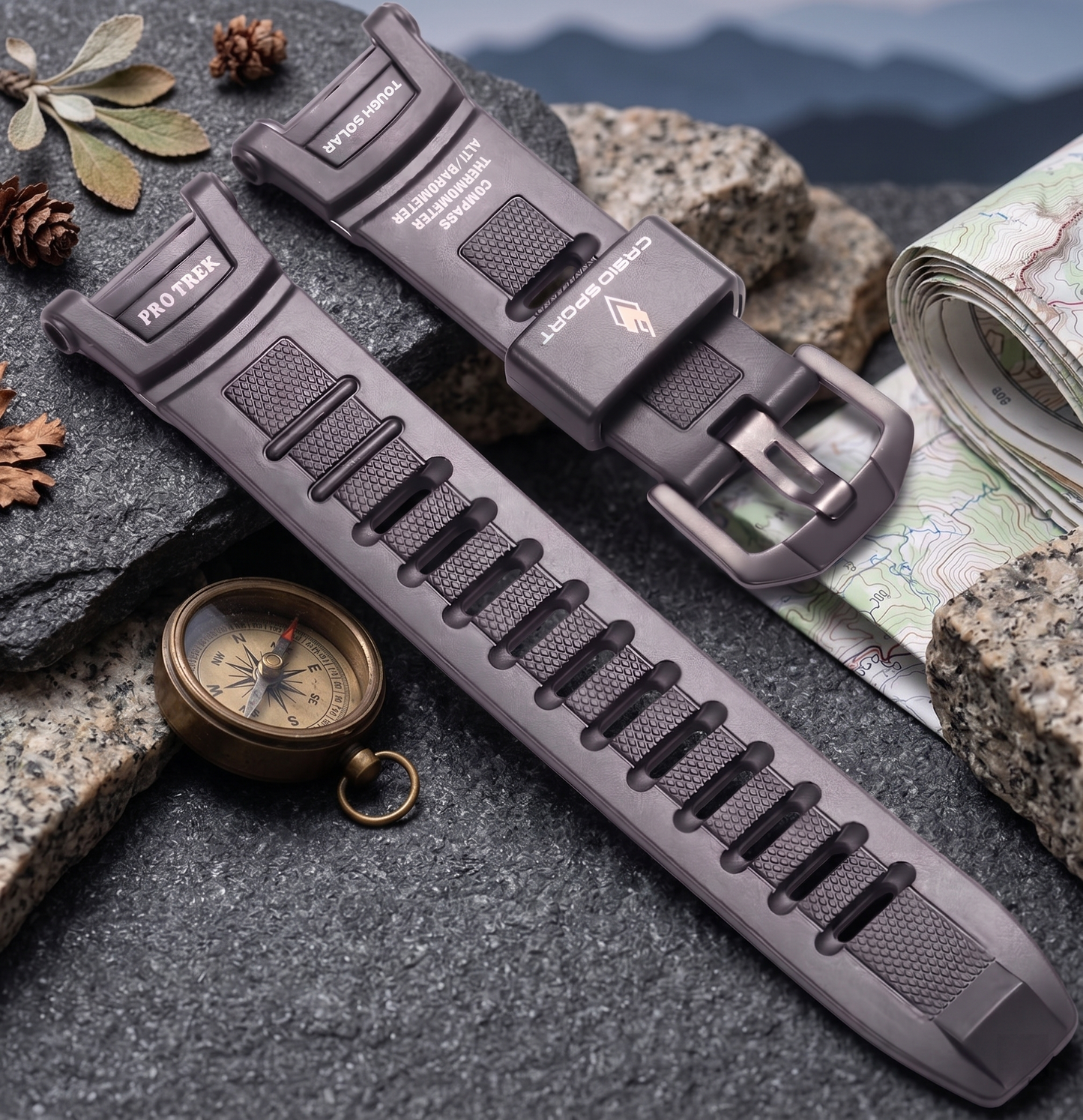 Casio PRG-130 Compatible Silicone Strap