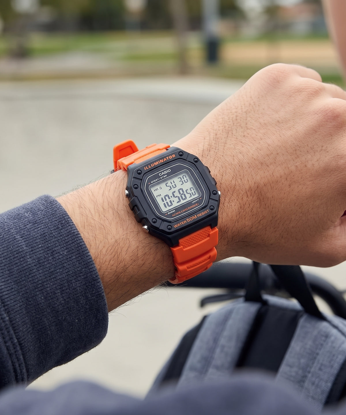 Casio W-218H-4B2V