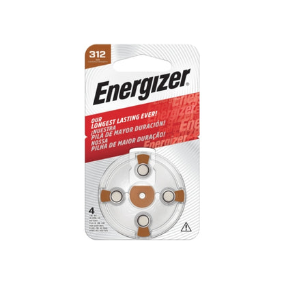 Energizer AC312 Hearing Aid Battery
