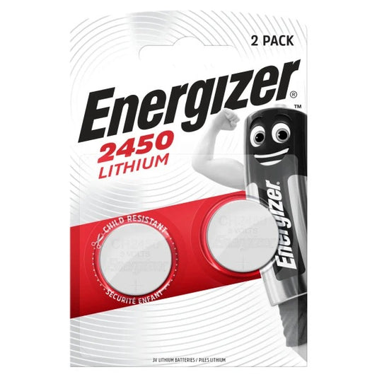 Energizer CR2450 (2-Pack) Lithium Battery