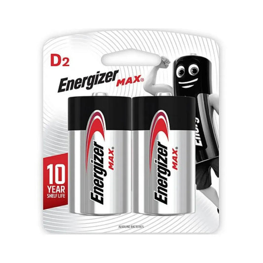 Energizer D Size (2-Pack) Battery