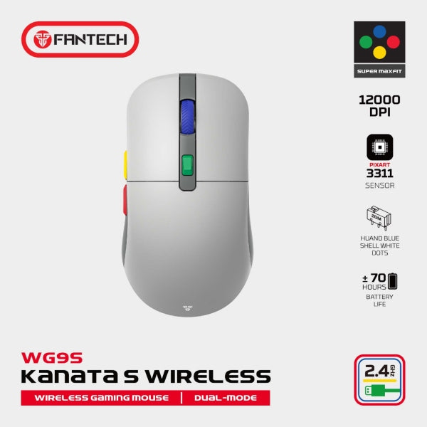 Fantech WG9S Super Maxfit Wireless Mouse