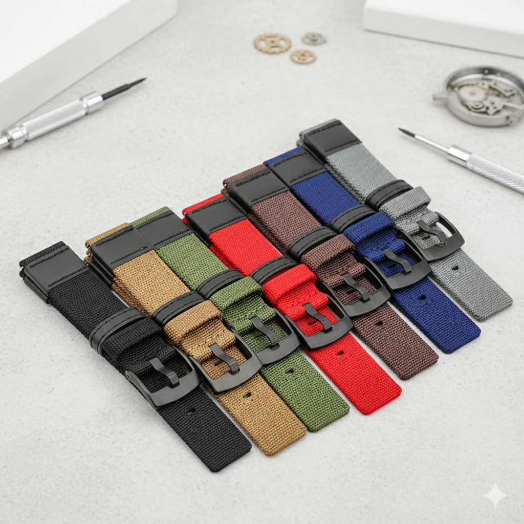 Nylon Fabric Sport Strap with Quick-Release Pins