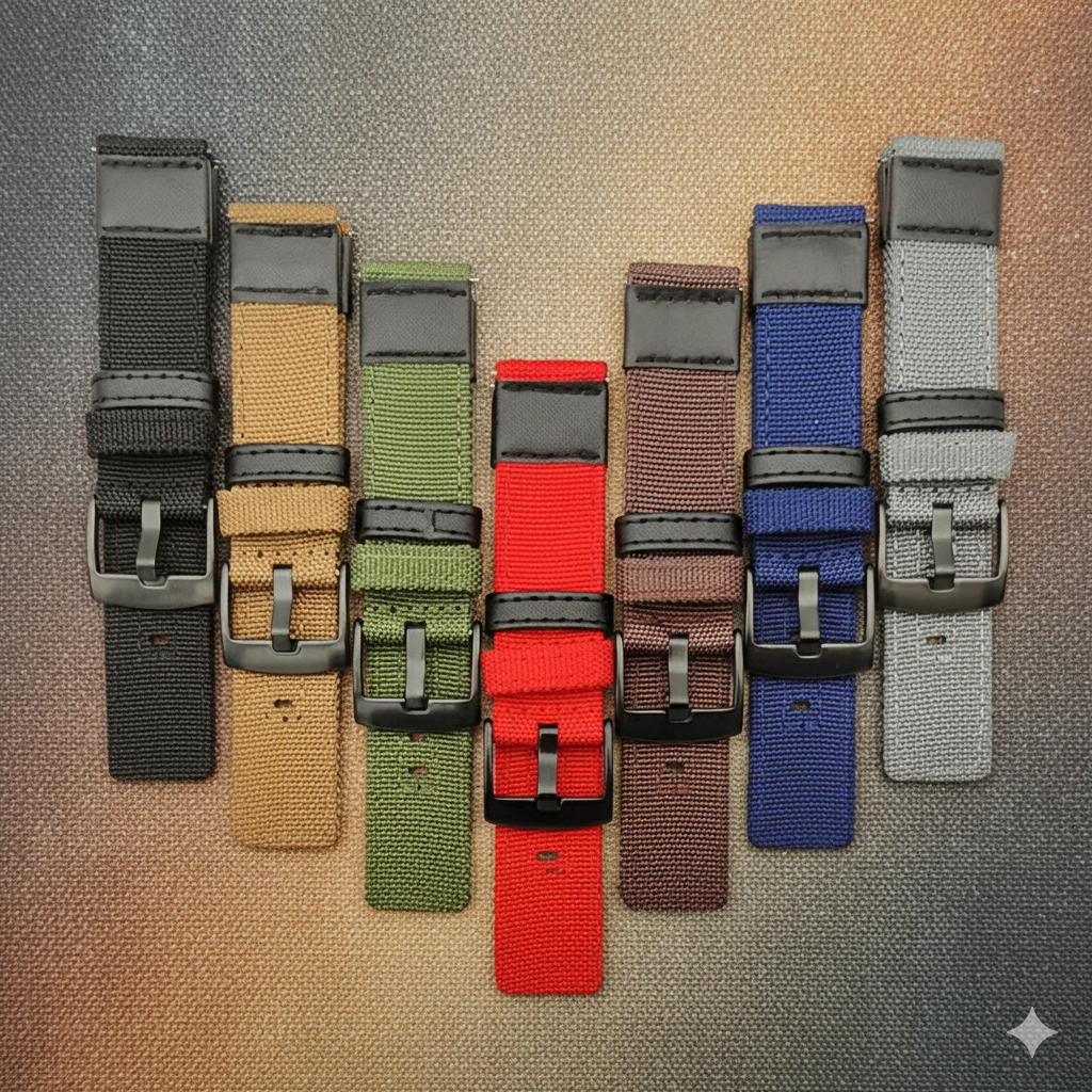 Nylon Fabric Sport Strap with Quick-Release Pins