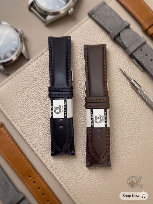 Genuine Leather Watch Strap - SAH080