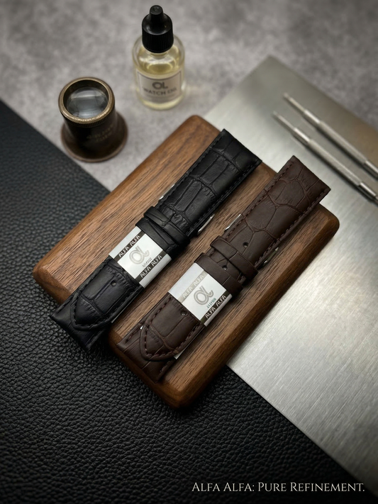 Genuine Leather Watch Strap - SAH223