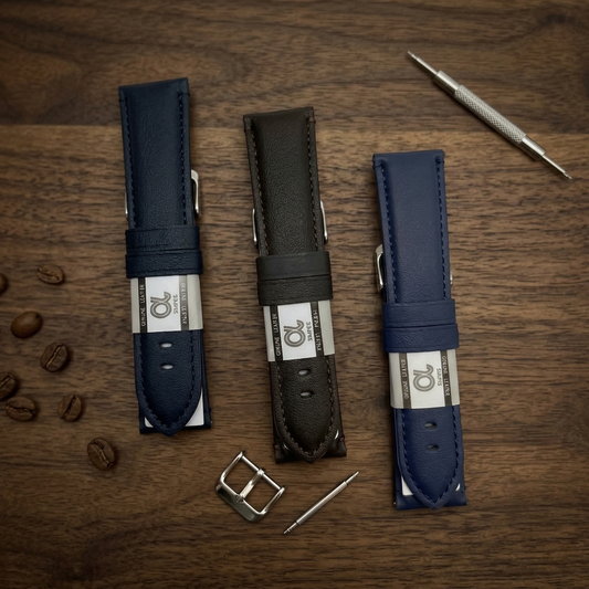 Genuine Leather Watch Strap - SAH753