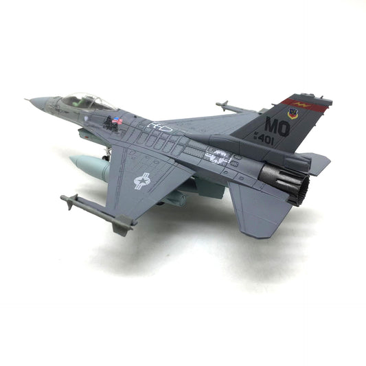 1/100 Scale F-16C Fighting Falcon Diecast Model Aircraft