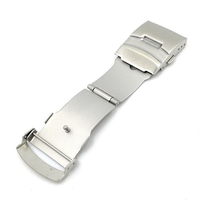 Double Lock Stainless Steel Watch Clasp