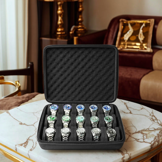 Cole Watch Travel Case - 15 Slot