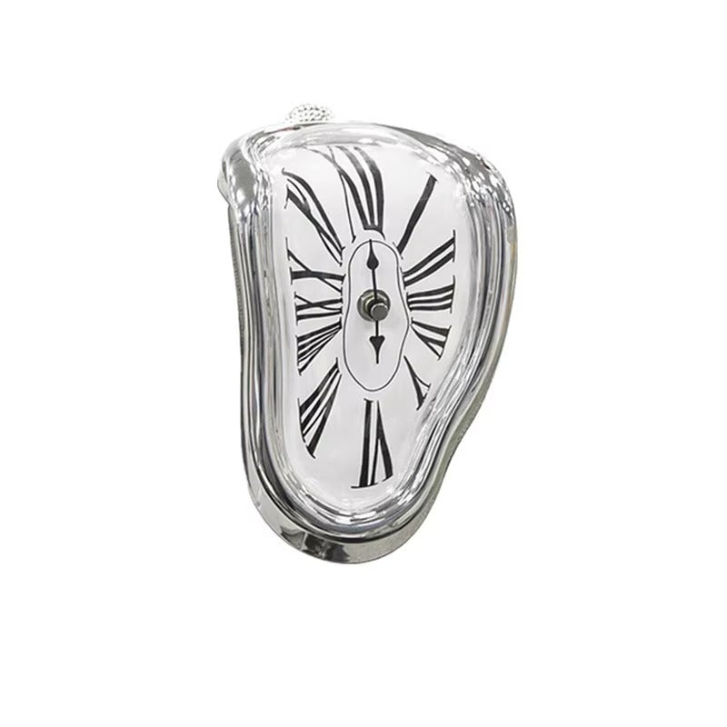 Melting Clock – Salvador Dali Inspired Shelf Decor