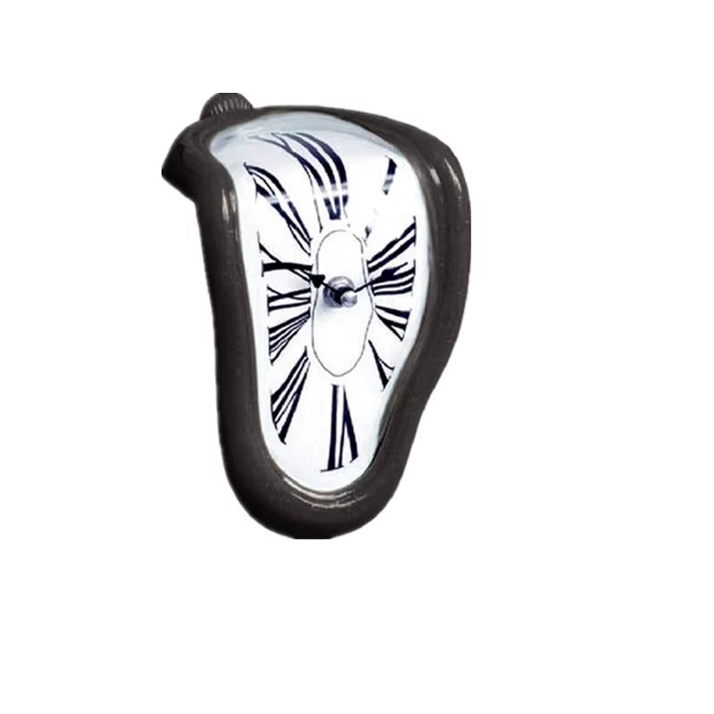 Melting Clock – Salvador Dali Inspired Shelf Decor