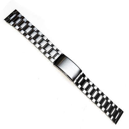 Stainless Steel Watch Strap With Tri Fold Clasp