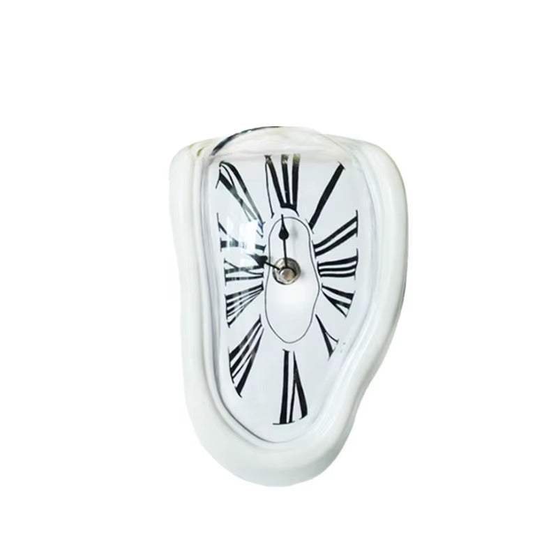 Melting Clock – Salvador Dali Inspired Shelf Decor