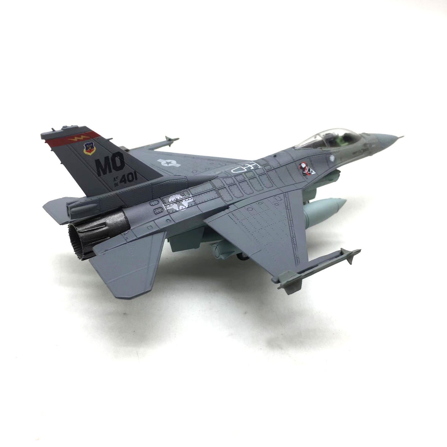 1/100 Scale F-16C Fighting Falcon Diecast Model Aircraft