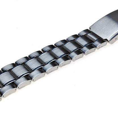 Stainless Steel Watch Strap With Tri Fold Clasp