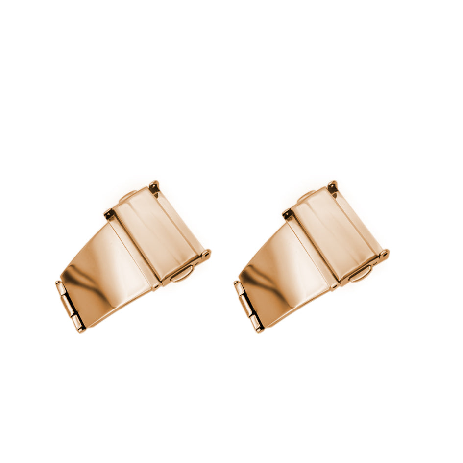 Push Type Stainless Steel Watch Clasp