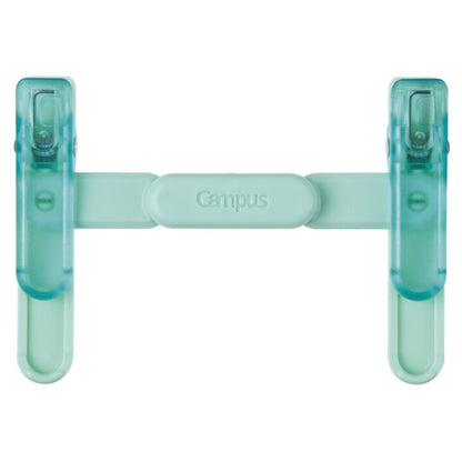 KOKUYO Campus Compact Portable Book Clip - Green