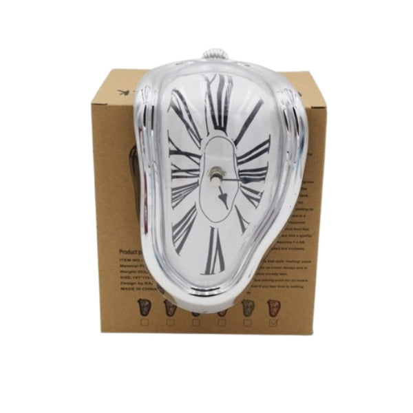 Melting Clock – Salvador Dali Inspired Shelf Decor