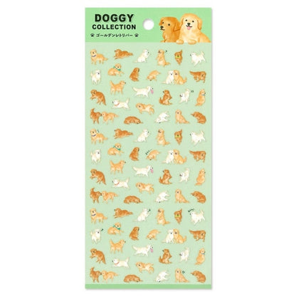 Mind Wave Doggy Collection Sticker - Golden Retriever