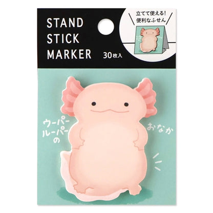 Mind Wave Stand Sticky Notes - Axolotl