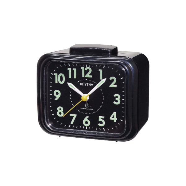 Rhythm CRA828NR02 Black Alarm Clock