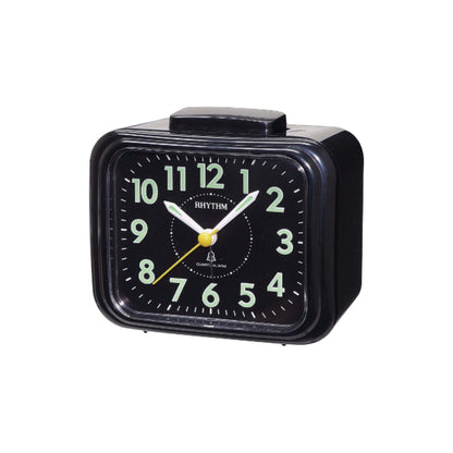 Rhythm CRA828NR02 Black Alarm Clock