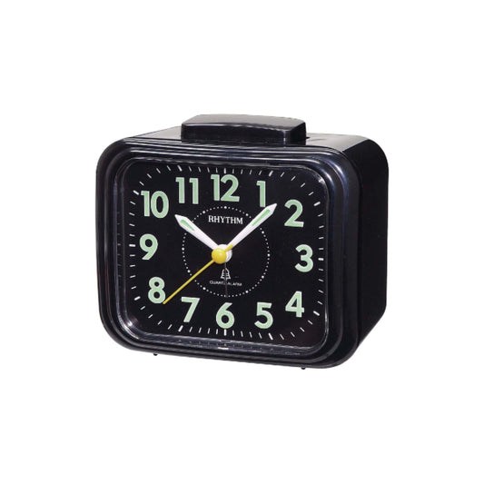 Rhythm CRA828NR02 Black Alarm Clock