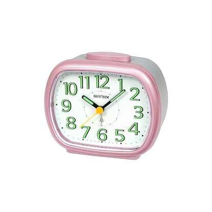 Rhythm CRA837WR13 Pink Alarm Clock