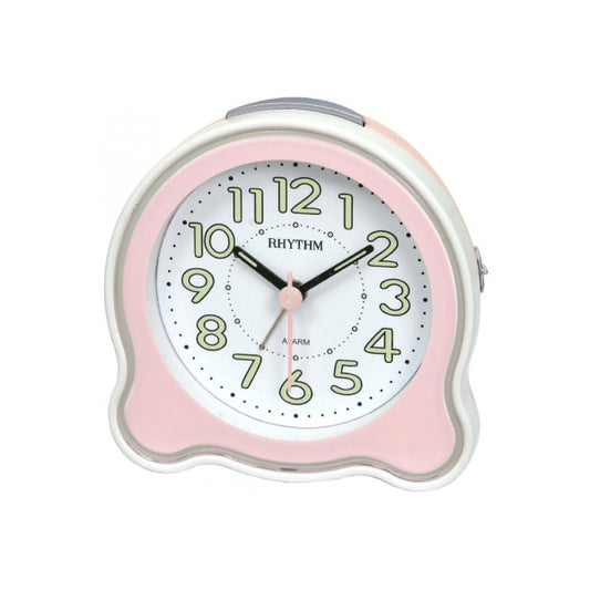 Rhythm CRE890NR13 Pink Alarm Clock