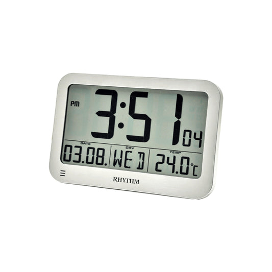 Rhythm LCT084NR19 LCD Clock