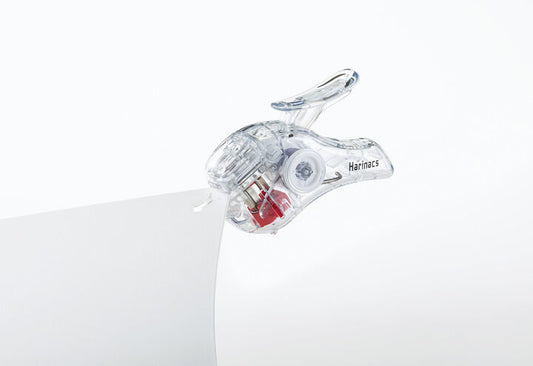 KOKUYO Transparent Mechanism Stapleless Stapler Harinacs Compact Alpha 5