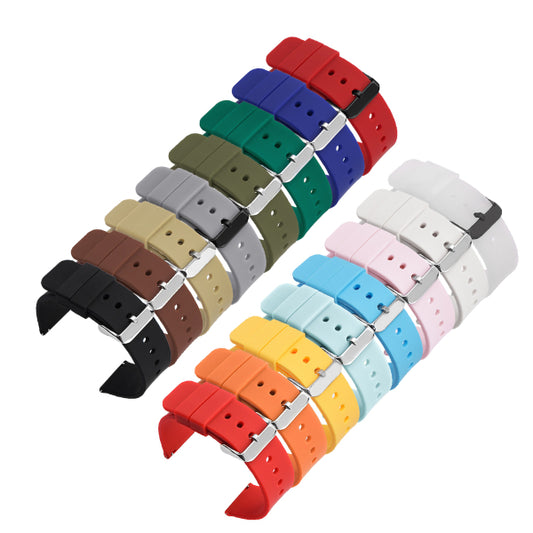 Silicone Watch Strap with Quick Release Spring Bar - JHA1606