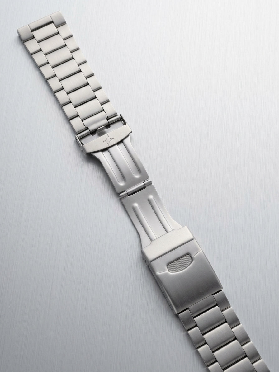 Stainless Steel Strap with Safety Clip - BAN003