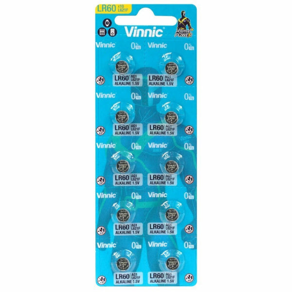 Vinnic 621 Watch Battery (10 pack)
