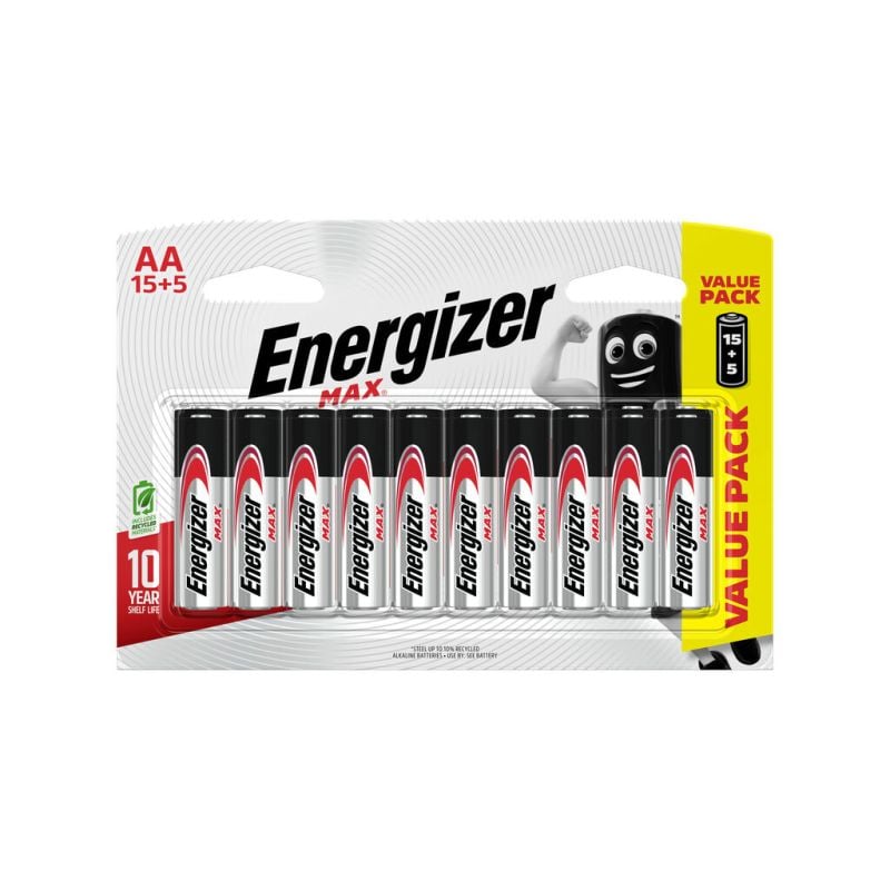 Energizer AA Batteries (20pk)